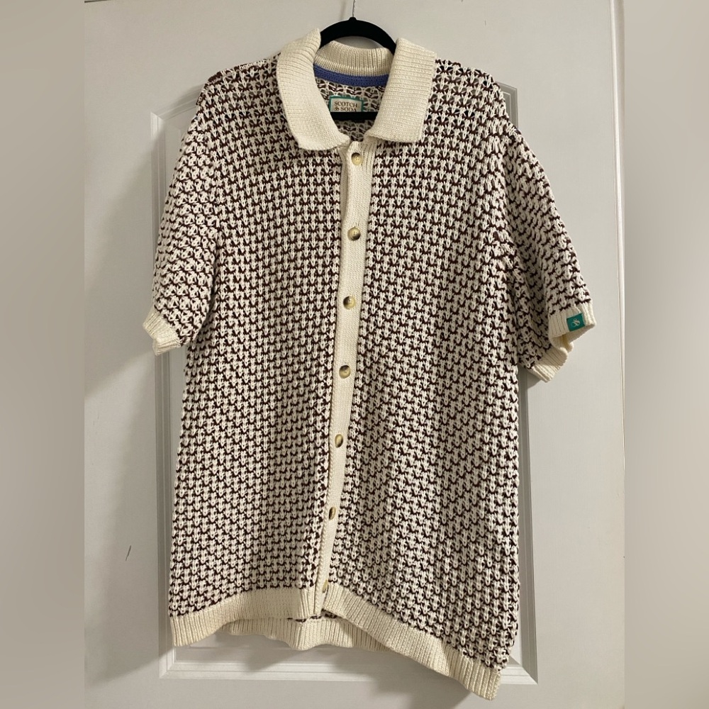 Scotch & Soda Multicolor Knit Shirt
